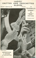vintage cottonglove knitting pattern