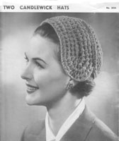vintage ladies crochet hat pattern