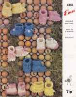 vintage crochet baby pattern