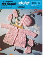 crochet baby pattern matinee jacket vintage