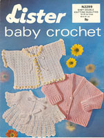 vintage baby crochet patterns