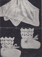 vintage crochet pattern baby