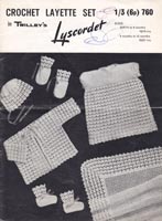 vintage crochet baby pattern