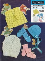 crochet pattern for baby cardigan and bootees vintage