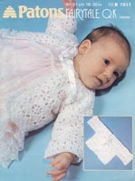 crochet baby pattern matinee jacket