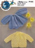 crochet pattern for baby jackets vintage