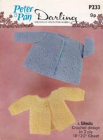 crochet baby pattern vintage