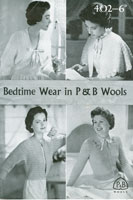 Retro Vintage Patons Crochet Pattern Bedjacket