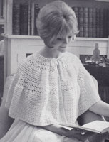 Vintage Patons Crochet Pattern Bedjacket