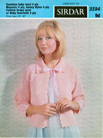 sirdar crochet bed jacket knitting pattern