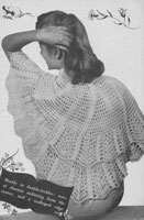 retro crochet bedjacket pattern