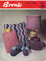 Vintage crochet cushion cover crochet pattern