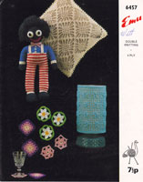vintage cushion and lampshade crochet patterns