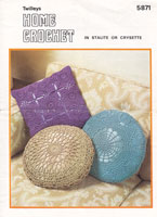 cushion cover crochet pattern