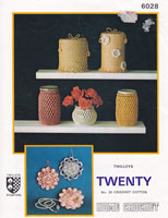vintage crochet patternloo roll covers pot covers sachets