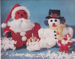 vintage wool toys