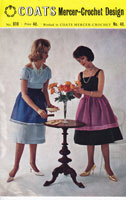 vintage apron edgeing 1950s
