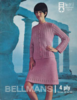vintage ladies crochet jacket pattern