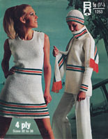 ladies crochet dress pattern