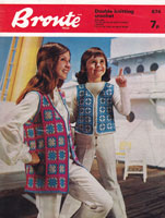 vintage ladies girls crochet jacket patterns