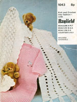 vintage shawl knitting patterns