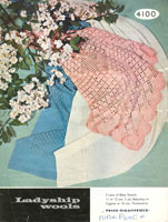 vintage shawl knitting patterns
