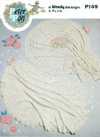vintag knitted shawl