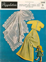 vintage shawl knitting patterns