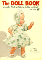 vintage dolls clothes pattern book