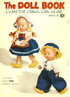 vintage crochet pattern for dolls
