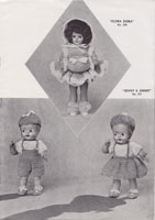 crochet doll pattern 1951