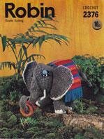 vintage elephant crochet toy patterns