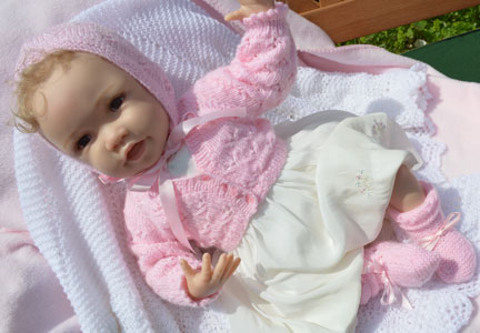 hand knitted baby clothes