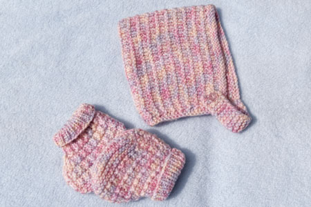 hand knitted baby clothes