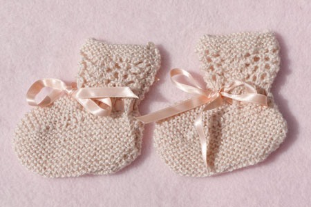 hand knitted baby clothes