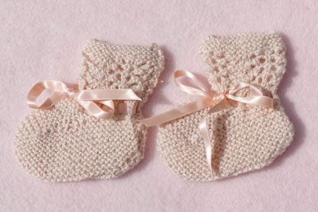 hand knitted baby clothes