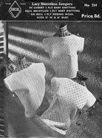 vintage ladies summer top knitting patterns 1950s