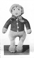 vintage doll knitting pattern