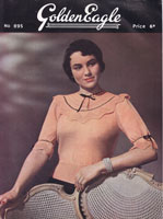 Great vintage knitting pattern for ladies evening jumper