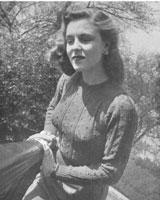 vintage ladies knitting pattern from 1946for jumper