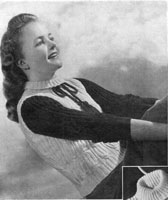 vintage knitting pattern for ladies 1947