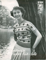 fair isle ladies jumper knitting patterns