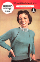 classic ladies twinset pattern