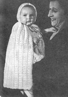 vintage baby knitting pattern from 1940s