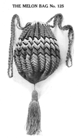 vintage crochet bag pattern from 1917