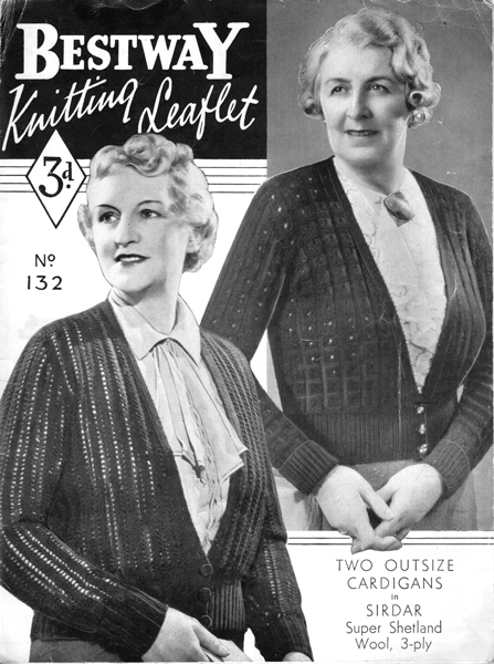 Vintage Ladies knitting patterns available from Fab40s.co.uk