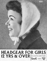 ladies vintage hat knitting pattern