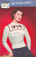 vintage fair isle knitting patterns