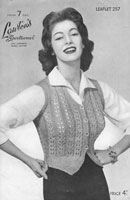 lacey waistcoat pattern