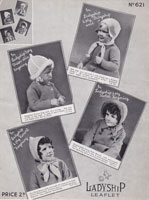 vintage ladyship baby knitting pattern 621 1920s